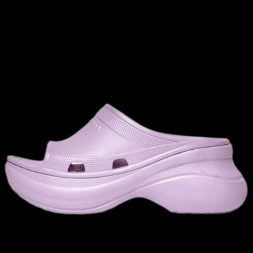 Balenciaga x Crocs Pool Slides 'Light Purple' (Women's)