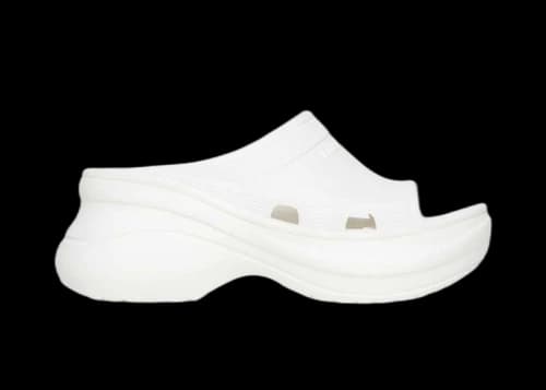 Balenciaga x Crocs Pool Slide Sandals White (Women's)