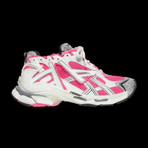 Balenciaga Runner Sneaker 'White Neon Pink' (Women's)