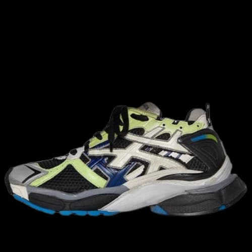 Balenciaga Runner Sneakers 'Grey Black Green' (Women's)