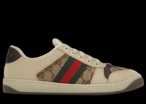 Gucci Screener Beige Ebony GG Canvas