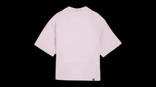 Puma Women's Her Short Sleeve Polo Shirt Grape Mist