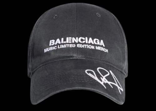 Balenciaga RuPaul Cap Black/White