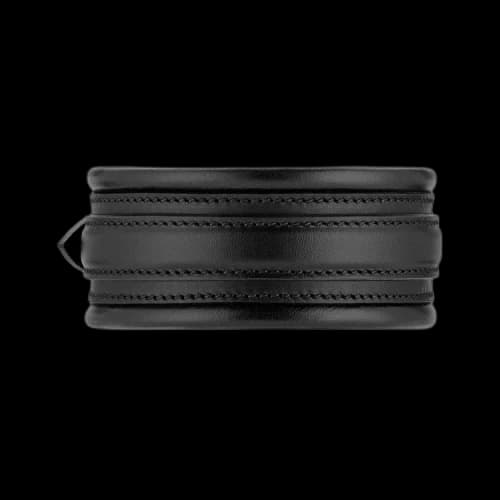 Gucci Leather Choker Necklace With Buckle 'Black'