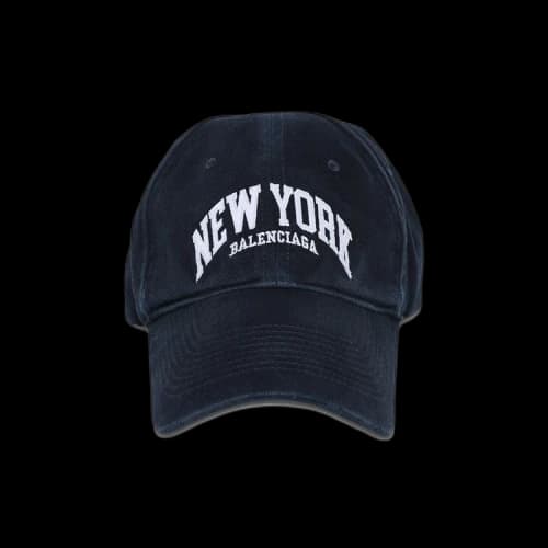 Balenciaga Ny City Cap 'Marine Blue/White'