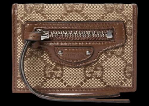 Gucci x Balenciaga The Hacker Project Neo Classic Wallet Beige/Ebony