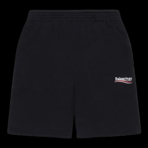 (GS)Balenciaga Political Campaign Jogging Shorts 'Black'