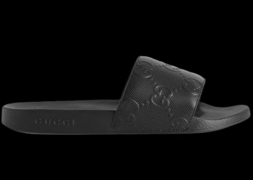 Gucci GG Slide Demetra Black
