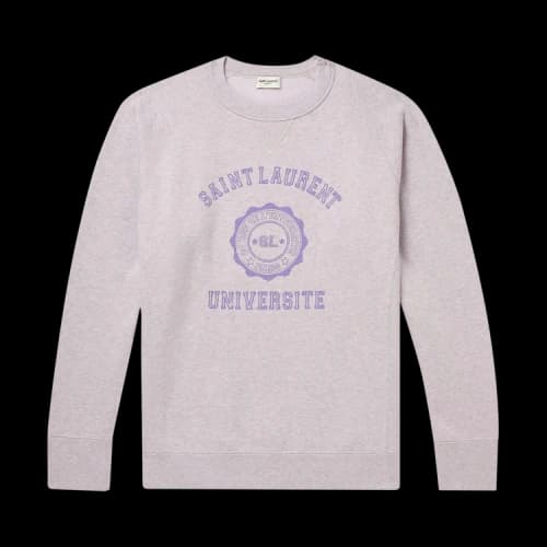 Saint Laurent Université Sweatshirt 'Lilas'