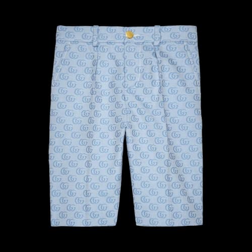 Gucci Kids GG Supreme Shorts 'Blue'