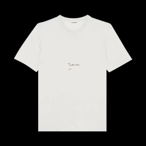 Saint Laurent Rive Gauche T-Shirt 'Pierre/Multicolor'