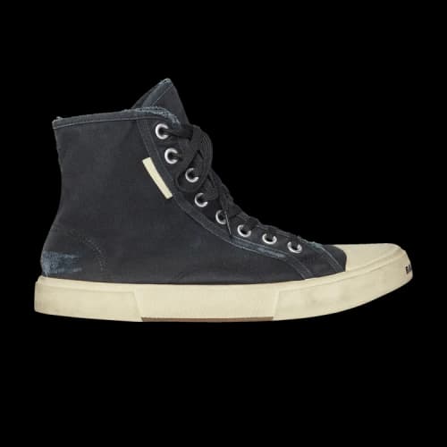 Balenciaga Paris High 'Destroyed - Black White'