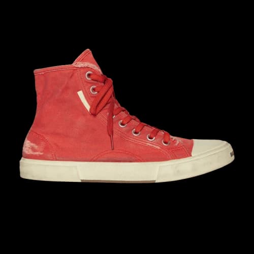 Balenciaga Paris High 'Destroyed - Red'