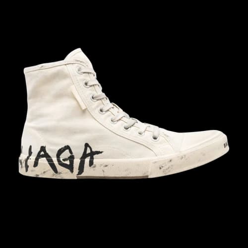 Balenciaga Paris High 'Graffiti - White'