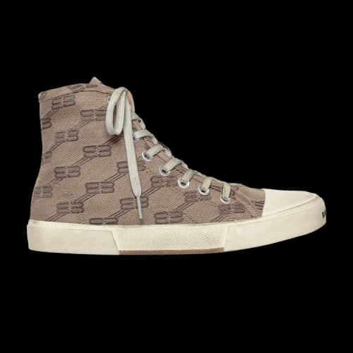 Balenciaga Paris High 'BB Monogram - Dark Mink Grey' (Women's)