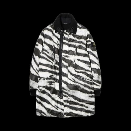 Stone Island 50 Fili With Primaloft Insulation Technology Mid Length Jacket 'White Tiger Camo'