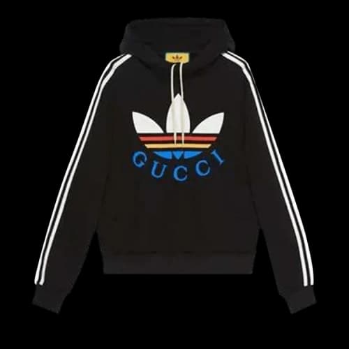 Gucci x adidas Sweatshirt 'Black/Multicolor'