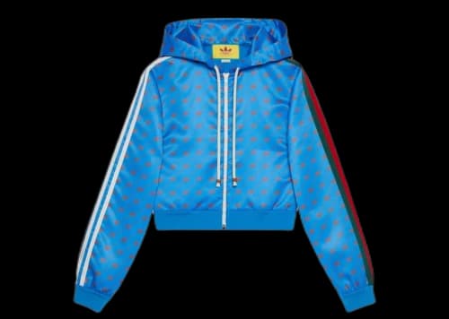 Gucci x adidas Zip Jacket Blue