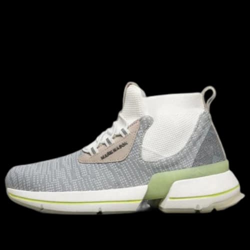 Skechers Split Running Shoes White/Grey/Green (Women's)