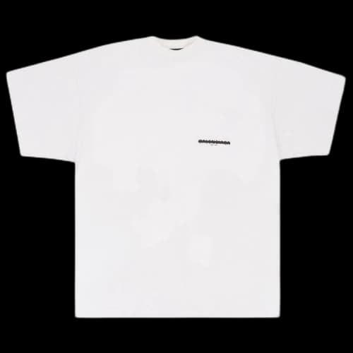 Balenciaga Crossed Out T-Shirt 'Ecru'