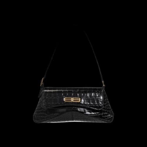 Balenciaga Flap Stret Bag 'Black'
