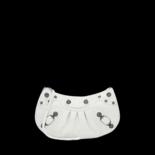Balenciaga Le Cagole Mini Shoulder Bag 'Optic White'