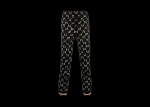 Gucci GG Jersey Cotton Jogging Pant Black Multi