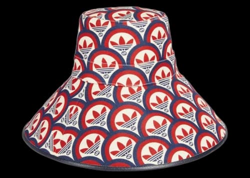 Gucci x adidas Wide-Brimmed Hat Red/Blue