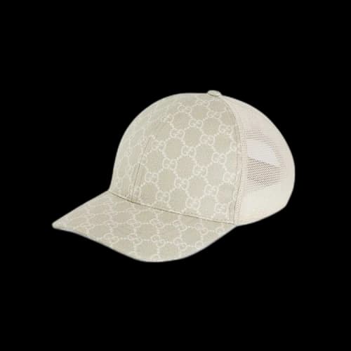 Gucci GG Supreme Baseball Hat 'Beige/Ivory'