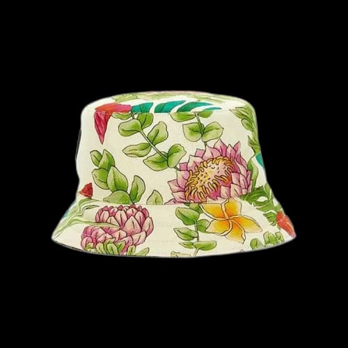 Gucci GG Supreme Reversible Bucket Hat 'Floral Multicolor/Beige'