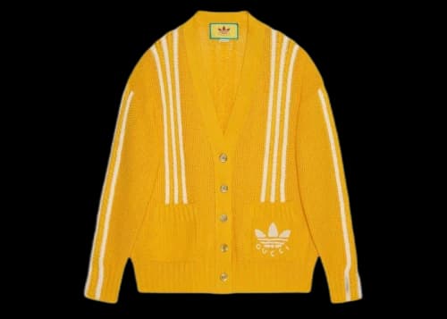 Gucci x adidas Cardigan Yellow