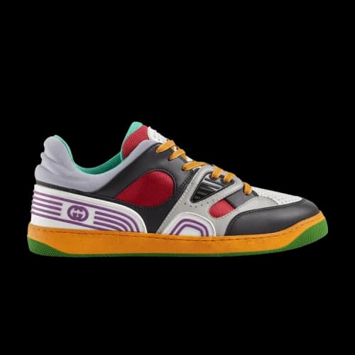 Gucci Basket Sneaker 'Black Demetra'
