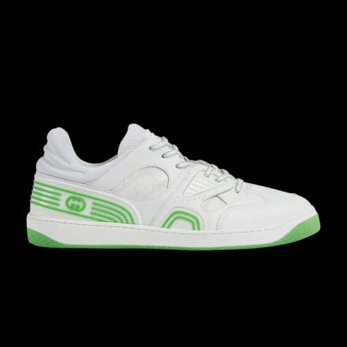Gucci Basket Low 'White Demetra Green'