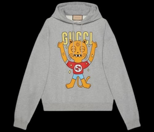 Gucci Pablo Delcielo Popover Hoody Grey