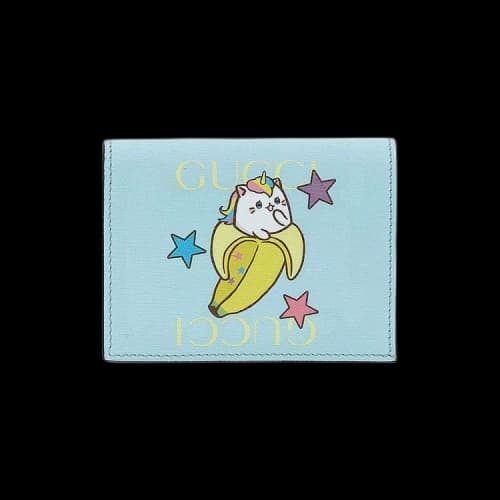 Gucci Bananya Card Case 'Blue'