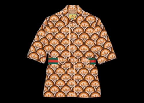 Gucci x adidas Interlocking G And Trefoil Jacket Beige/Brown
