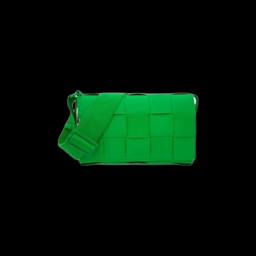 Bottega Veneta Medium Cassette Rubber 'Parakeet'