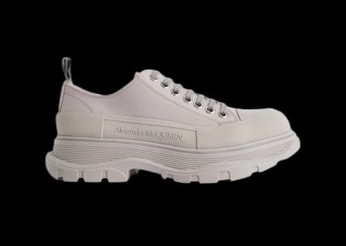 Alexander McQueen Tread Slick Low Lace Up Grey (Women's)