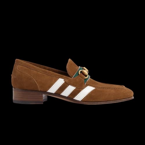 Adidas x Gucci Loafer 'Light Brown Suede' (Women's)
