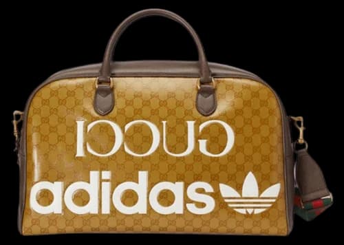 Gucci x adidas Large Duffle Bag Beige/Brown