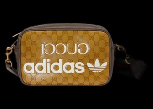 Gucci x adidas Small Shoulder Bag Beige/Brown