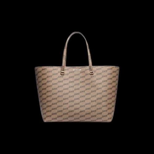 Balenciaga Signature Large East-West Shopper Bag 'Beige/Brown'