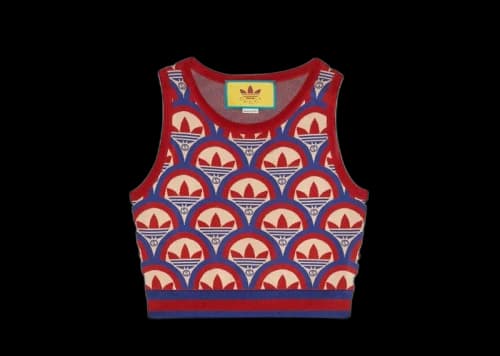 Gucci x adidas Jacquard Top Red/Blue