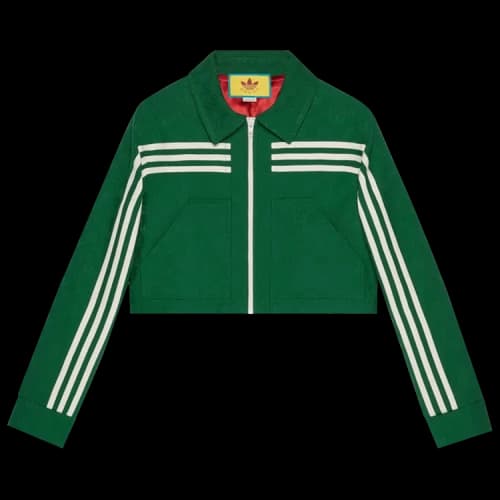 Gucci x adidas Jacquard Jacket 'Green'