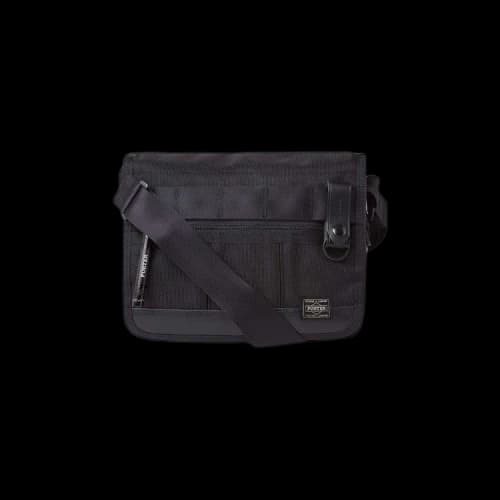 Porter-Yoshida & Co. Large Heat Messenger Bag 'Black'