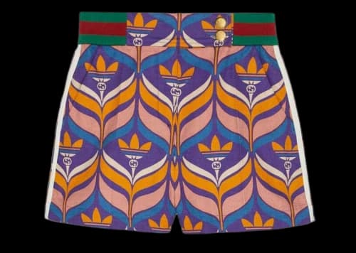 Gucci x adidas Cotton Shorts Multicolor