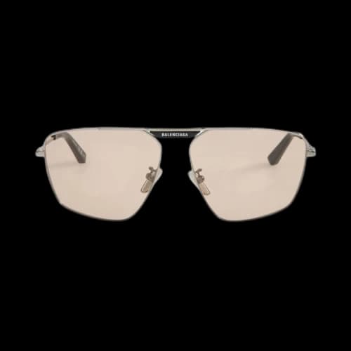 Balenciaga Tag 2.0 Navigator Sunglasses 'Light Brown'