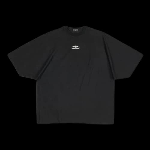 Balenciaga 3B Sports Icon Flat T-Shirt 'Black'