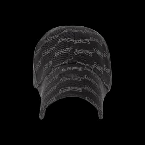 Balenciaga BB Monogram Cap 'Black/Grey'