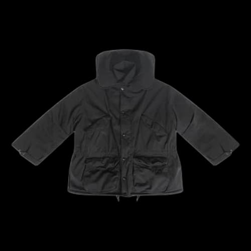 Balenciaga Hooded Travel Parka 'Black'